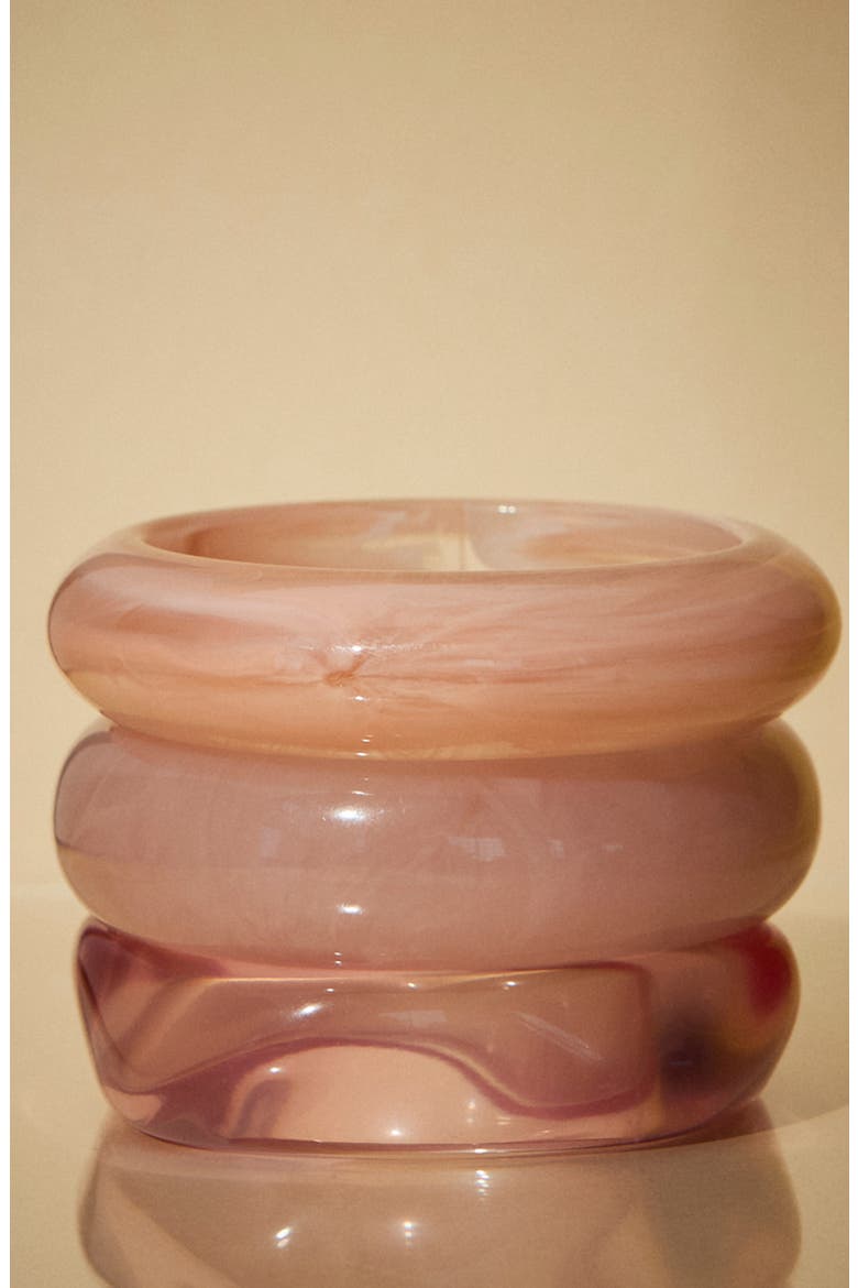 Formentera Bangle Set, Alternate, color, PINK