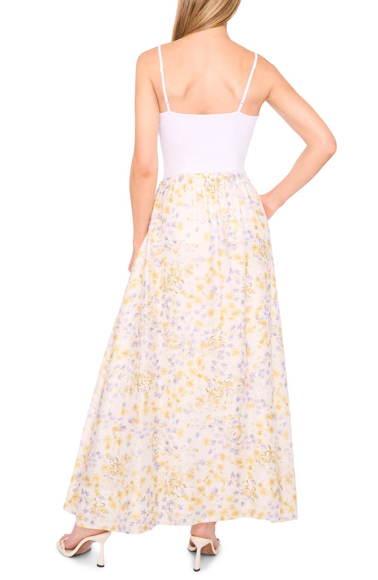 Halogen<sup>®</sup> Drawstring Waist Maxi Skirt, Alternate, color, Egret