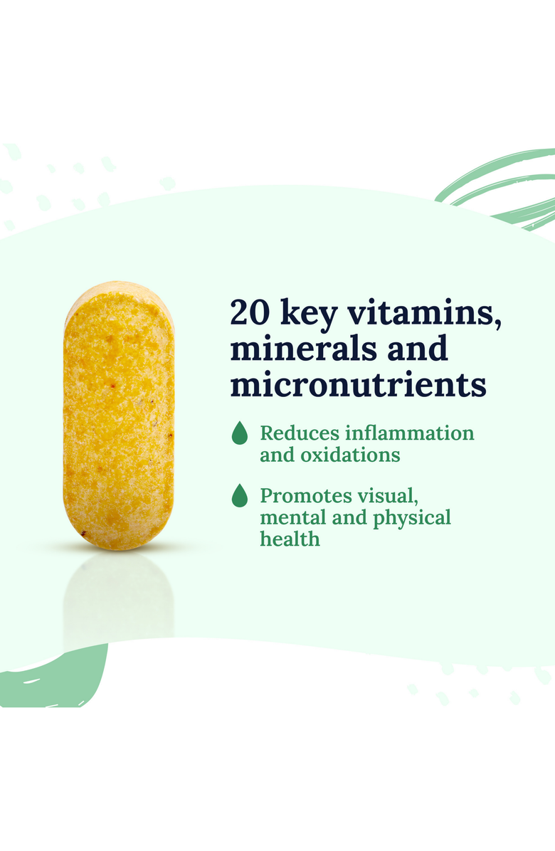 Cornea Care Eye Vitamins and Minerals for Eyes ,Mind & Body, Alternate, color, 