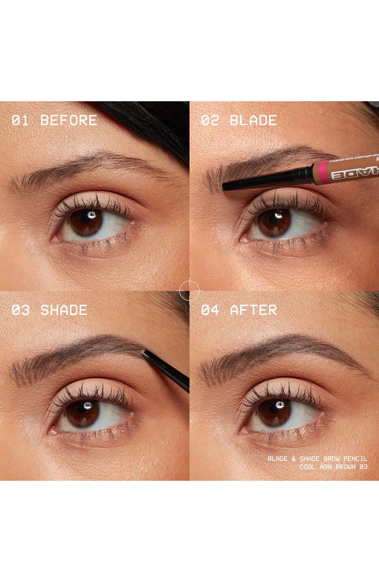 NYX PROFESSIONAL MAKEUP Dual Edge Brow Pencil, Alternate, color, Black