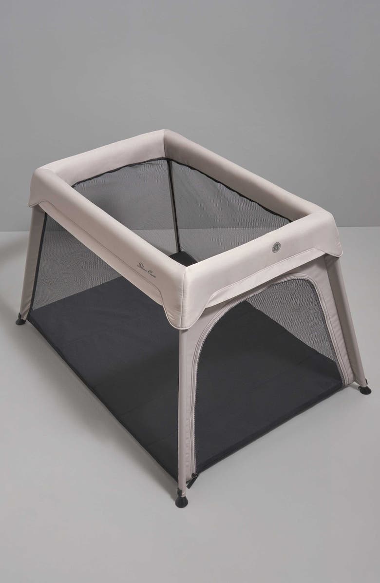 Silver Cross Sleep & Go Travel Crib, Bassinet and Playard, Alternate, color, Stone