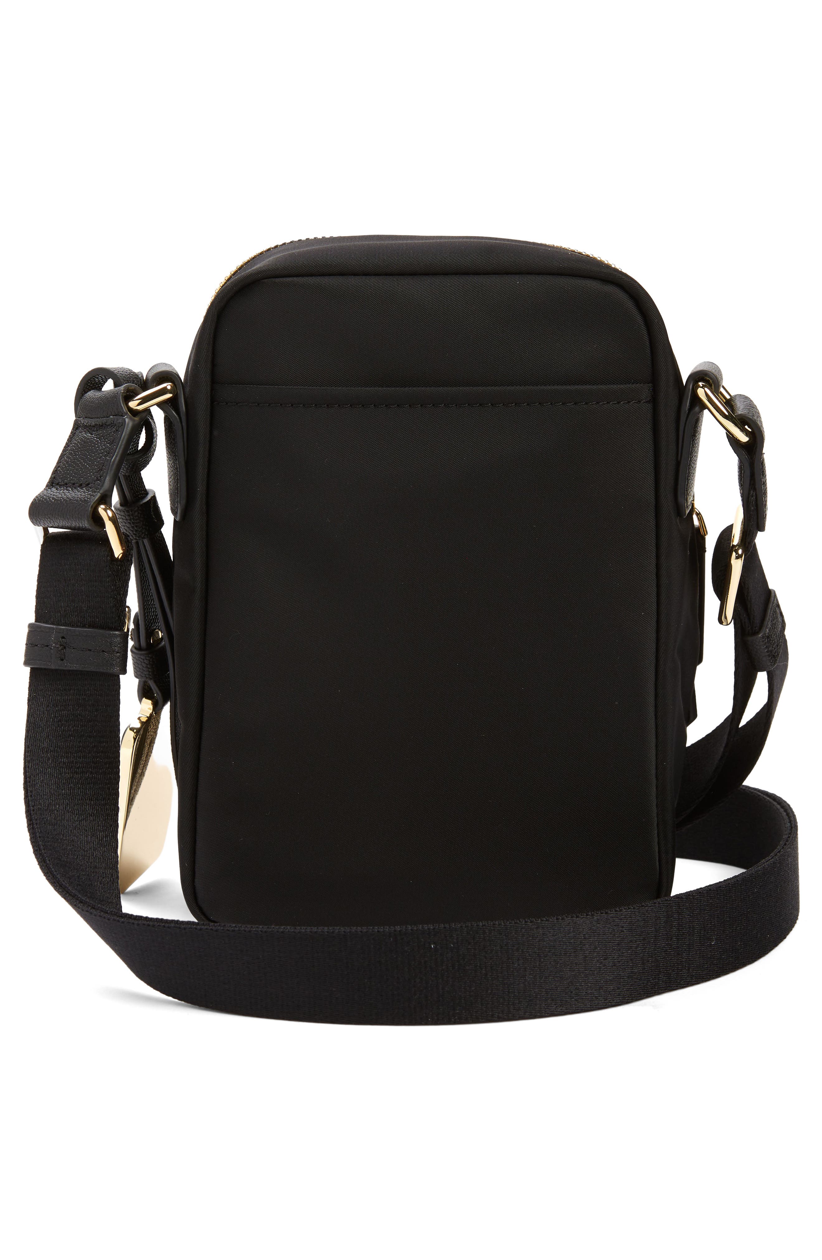 Voyageur Persia Crossbody Bag, Alternate, color, BLACK/ GOLD