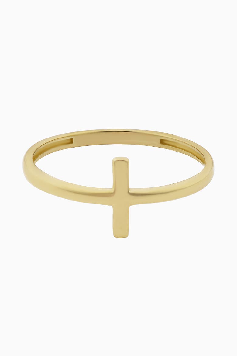 10K Yellow Gold Vatican Ring, Alternate, color, Yellow Gold