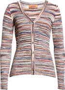 Missoni Rib Wool Blend Cardigan