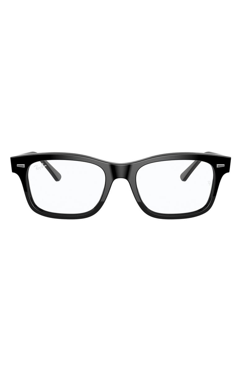 Ray-Ban 54mm Optical Glasses, Main, color, Black