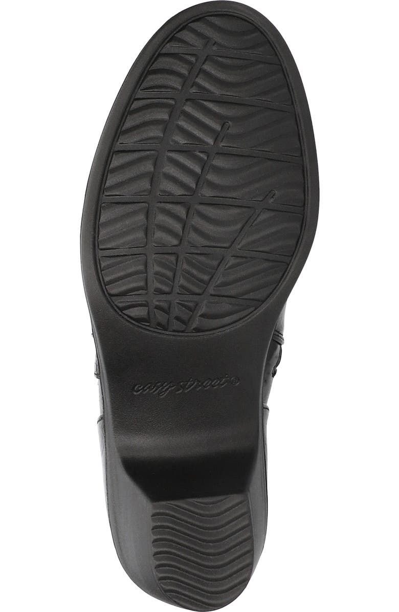 EASY STREET Langley Bootie, Alternate, color, Navy-Snake