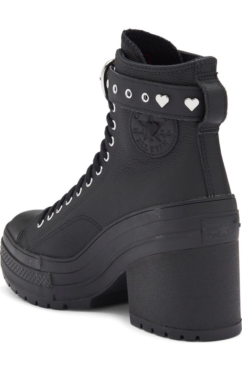 Converse Gender Inclusive Chuck 70 De Luxe Block Heel Platform High Top Sneaker, Alternate, color,