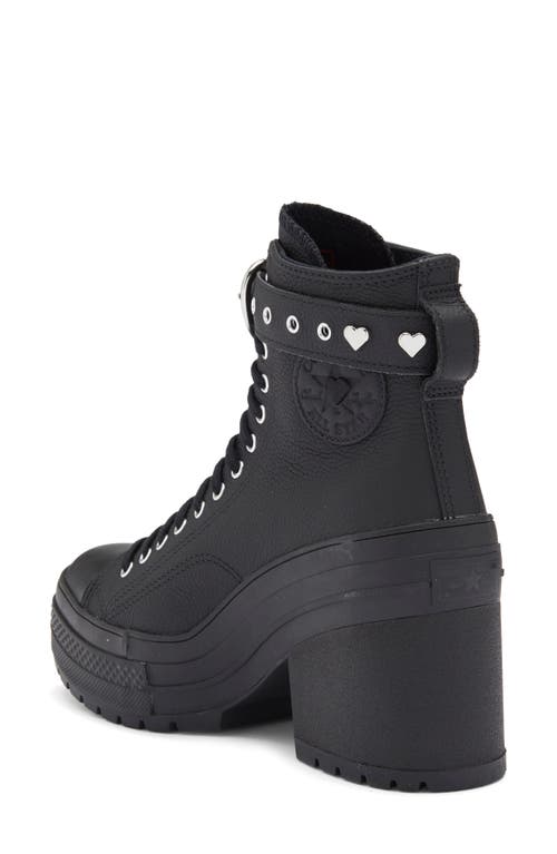 Converse Gender Inclusive Chuck 70 De Luxe Block Heel Platform High Top Sneaker