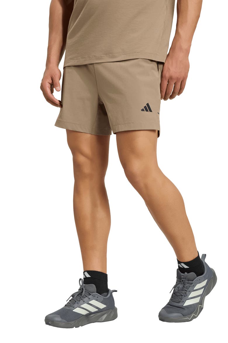 D4T Essentials Shorts, Main, color, KHAKI