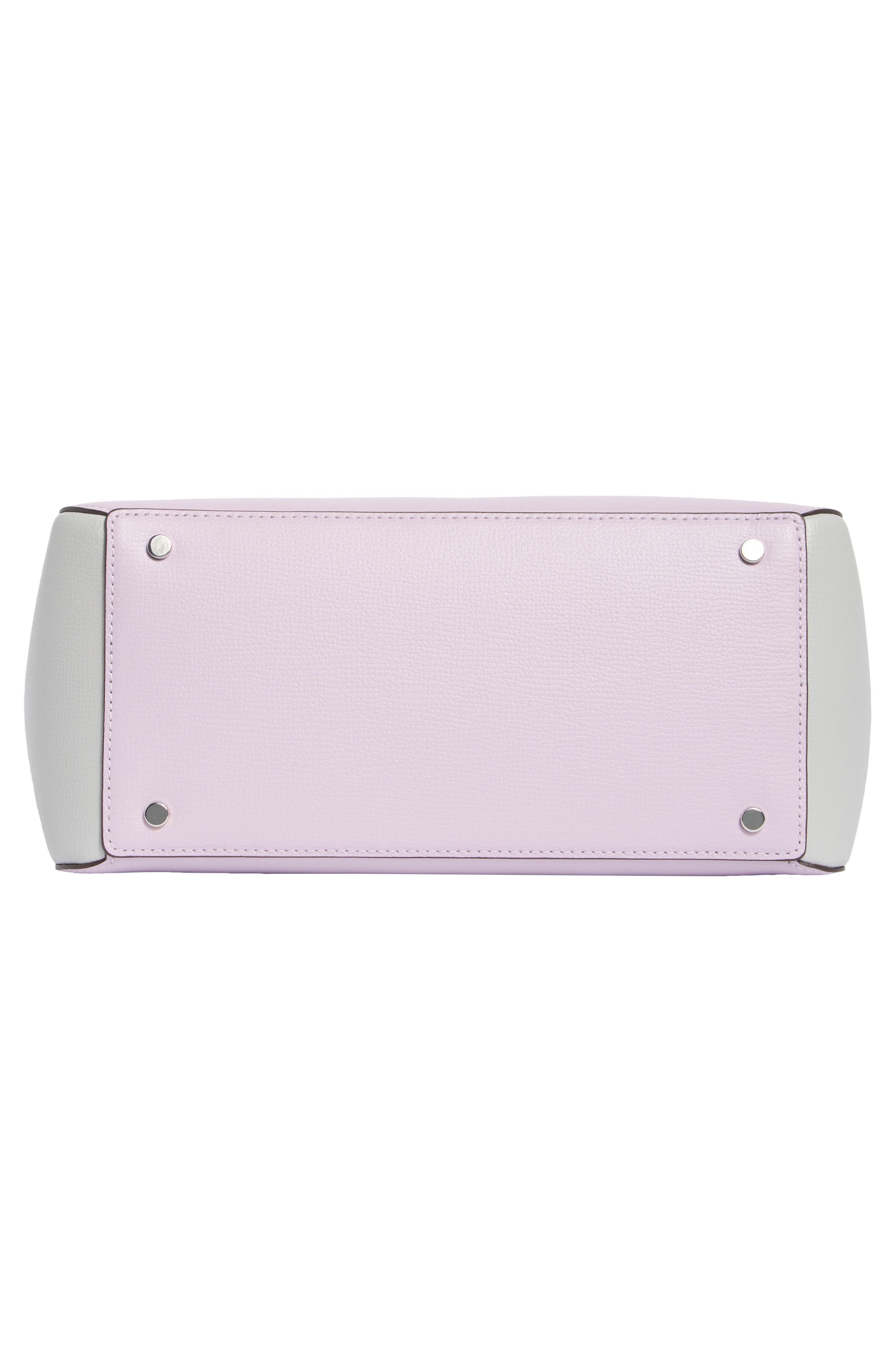 phoebe colorblock shoulder bag, Alternate, color, VIOLET MIST MULTI