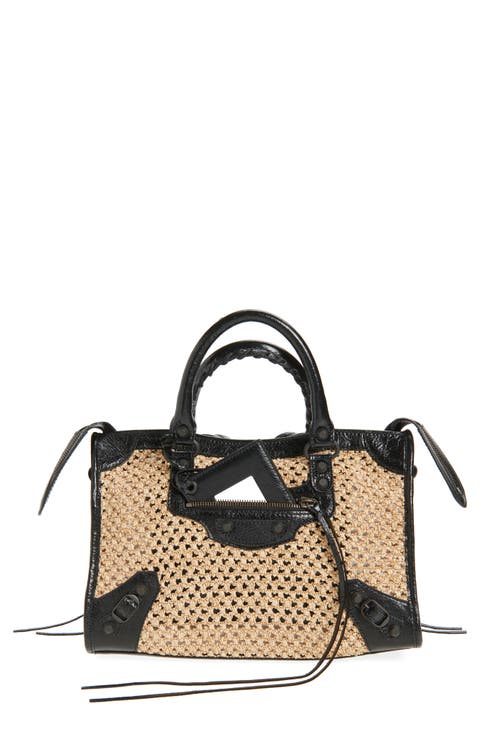 Small Le City Raffia Bag