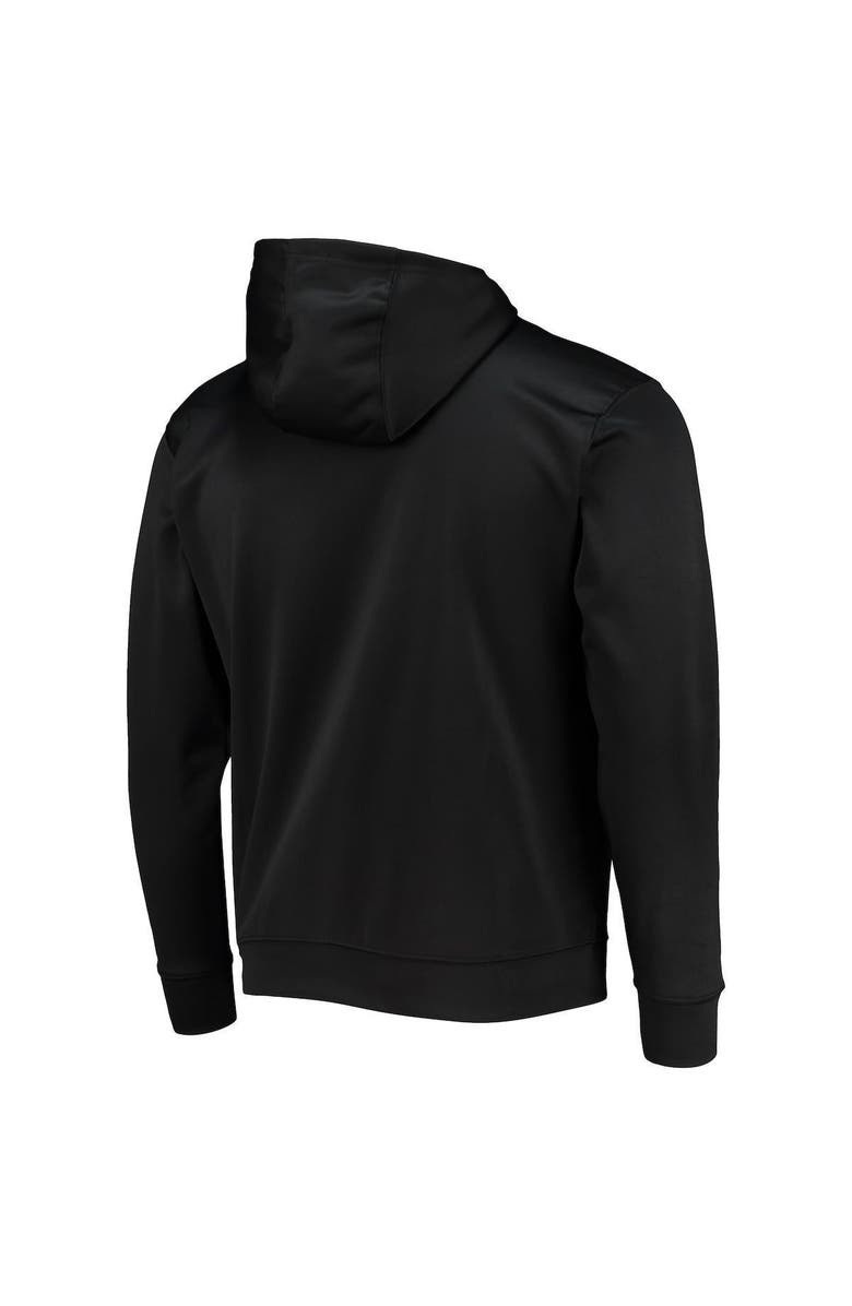 New Era Men's New Era Black New Orleans Saints Combine Authentic Hard Hash Pullover Hoodie, Alternate, color, 