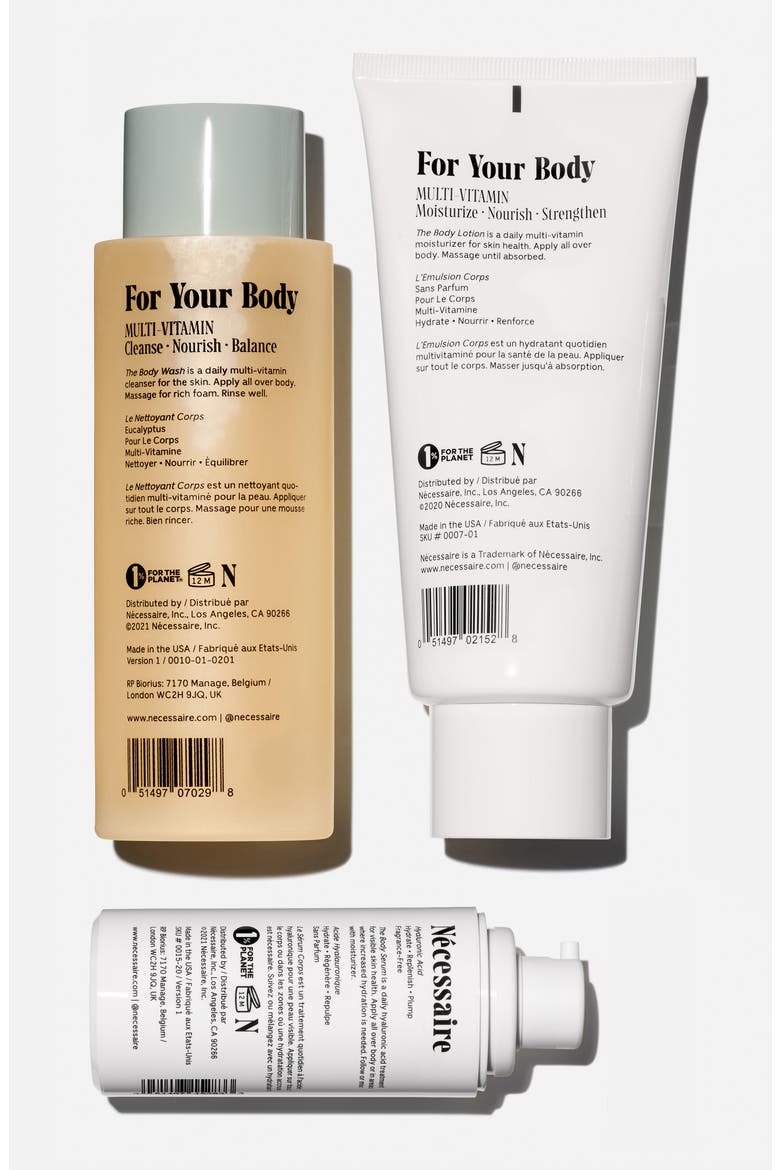 The Body Trio Set (Nordstrom Exclusive) USD $68 Value, Alternate, color, NO COLOR