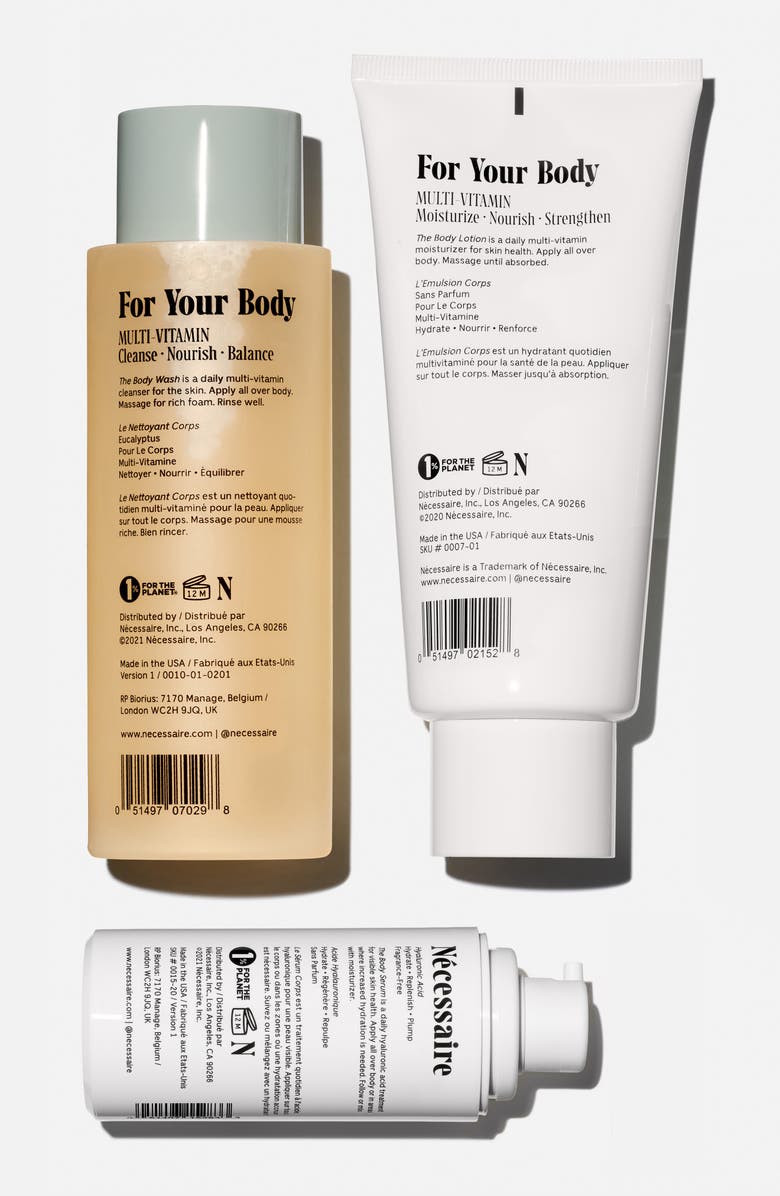 Nécessaire The Body Trio Set (Nordstrom Exclusive) USD $68 Value, Alternate, color, 
