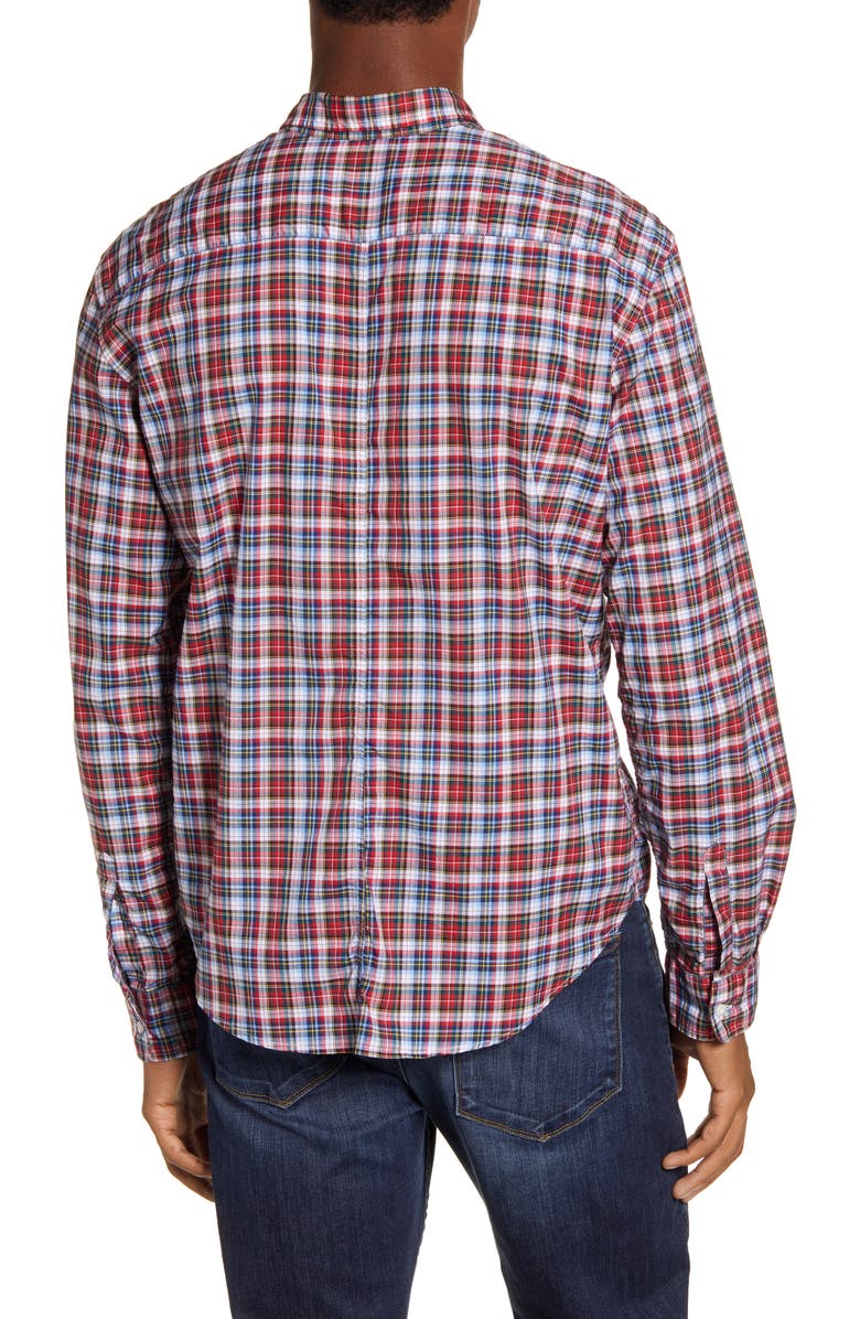 Frank & Eileen Finbar Regular Fit Plaid Flannel Button-Up Sport Shirt, Alternate, color, 