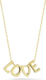 GLAZE JEWELRY Love Pendant Necklace