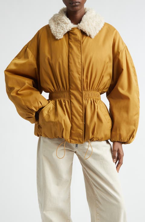 Selja Faux Fur Collar Puffer Jacket