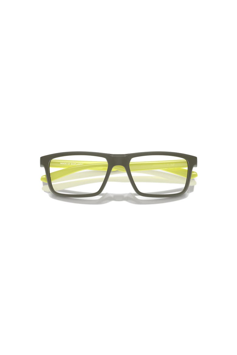 51mm Square optical glasses, Alternate, color, Green