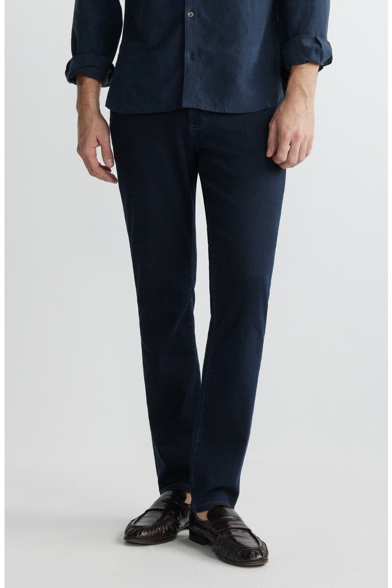Russell DL Ultimate Knit Slim Straight Jeans, Main, color, SOCIAL