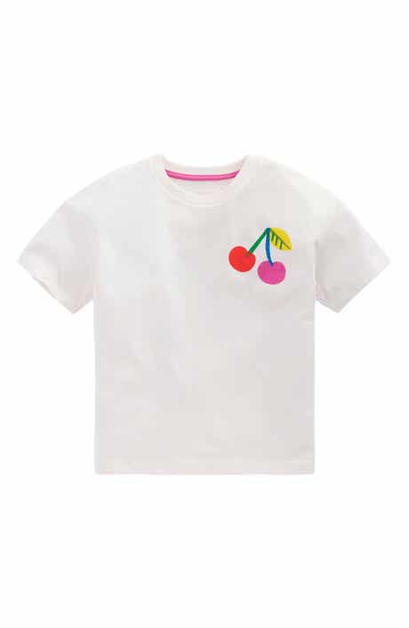 Kids' Cherry Cotton Graphic T-Shirt