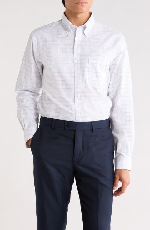 Regular Fit Check Button-Down Shirt