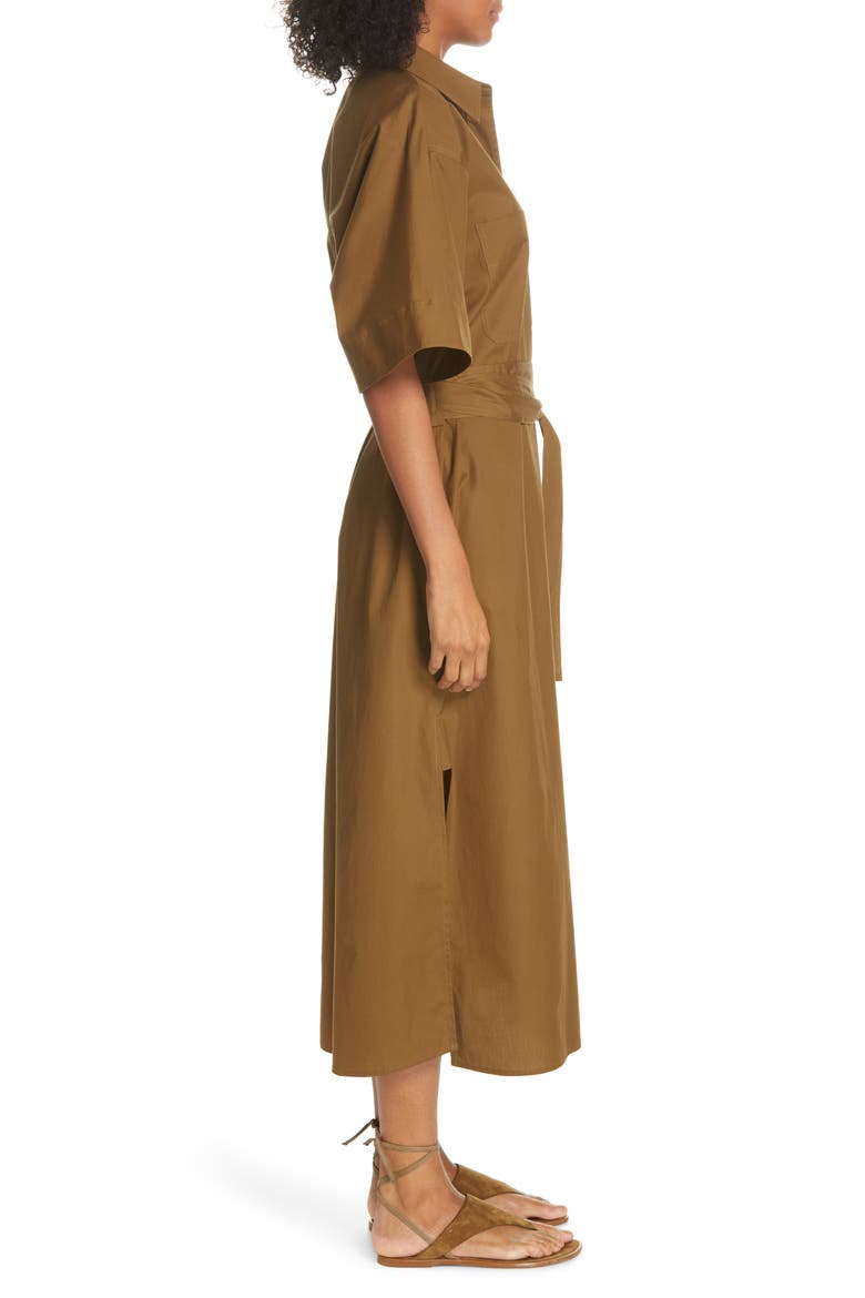 Utility Shirtdress, Alternate, color, COTTONWOOD