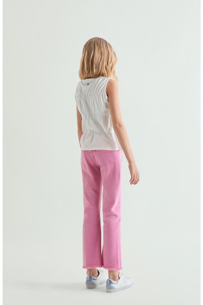 Kid's Flare Seams Pants, Alternate, color, Pink