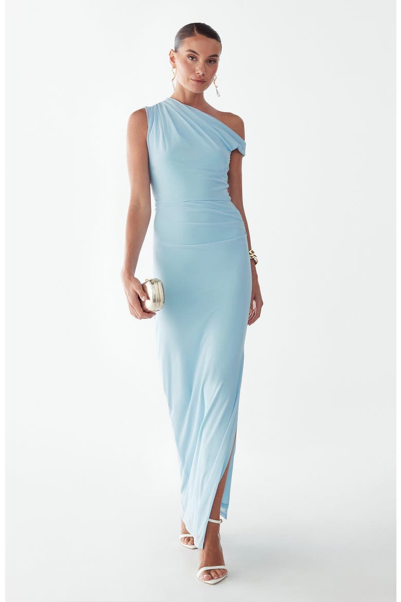 Freya Maxi Dress, Alternate, color, Sky Blue
