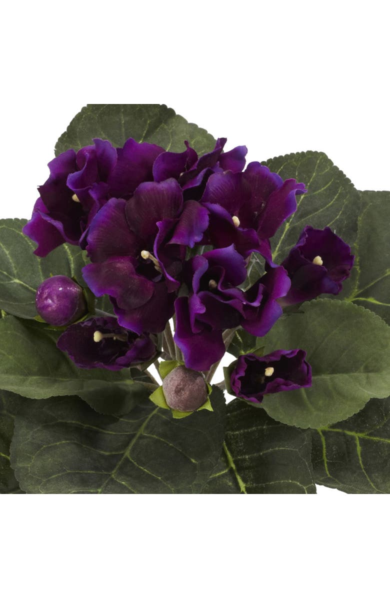 NEARLY NATURAL 11-in Gloxina Artificial Plant, Alternate, color, Green