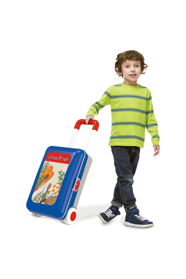 On The Go Carry On Pretend Play Cooking Set, Alternate, color, Multicolored
