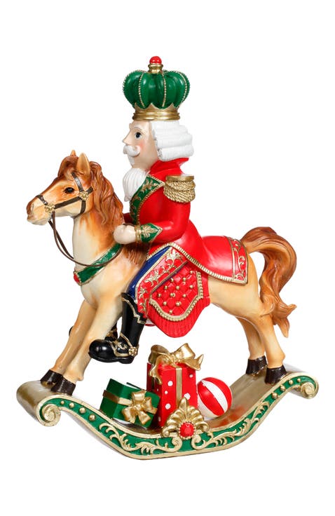 Nutcracker with Rocking Horse