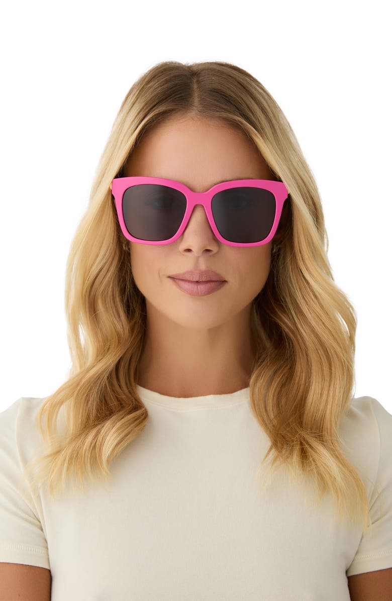 DIFF Bella 54mm Oversize Square Sunglasses, Alternate, color, 