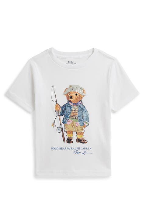 Kids' Polo Bear Cotton Graphic T-Shirt (Toddler & Little Kid)