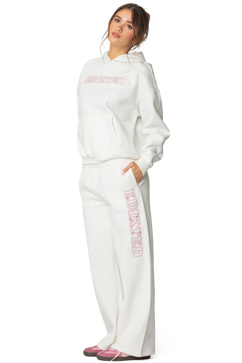Mili Logo Hoodie, Alternate, color, WHITE