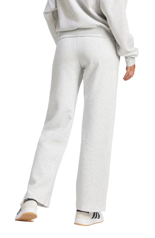 Adidas Originals Adidas Fleece Sweatpants In Gray