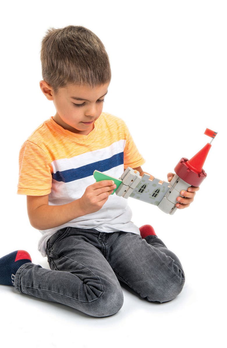 Tender Leaf Toys Wooden Royal Castle Set, Alternate, color,