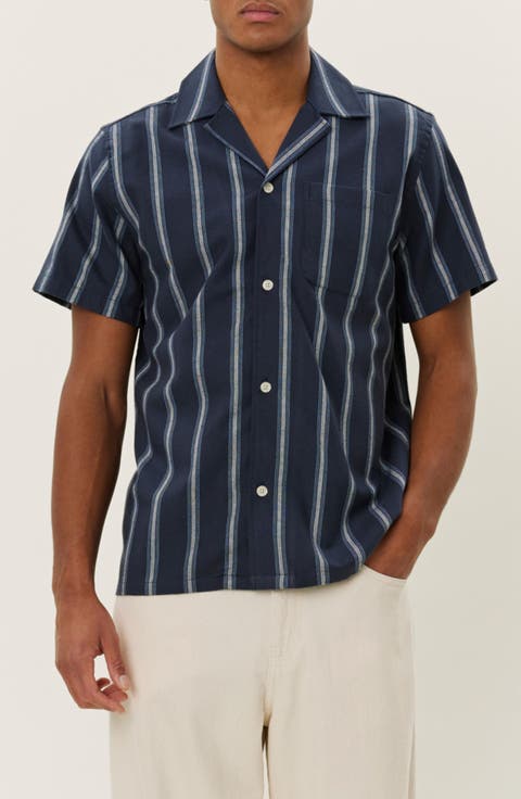 Lawson Stripe Camp Shirt