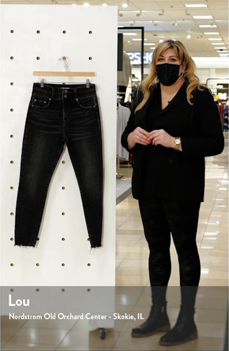 Cara High Waist Ankle Skinny Jeans, sales video thumbnail
