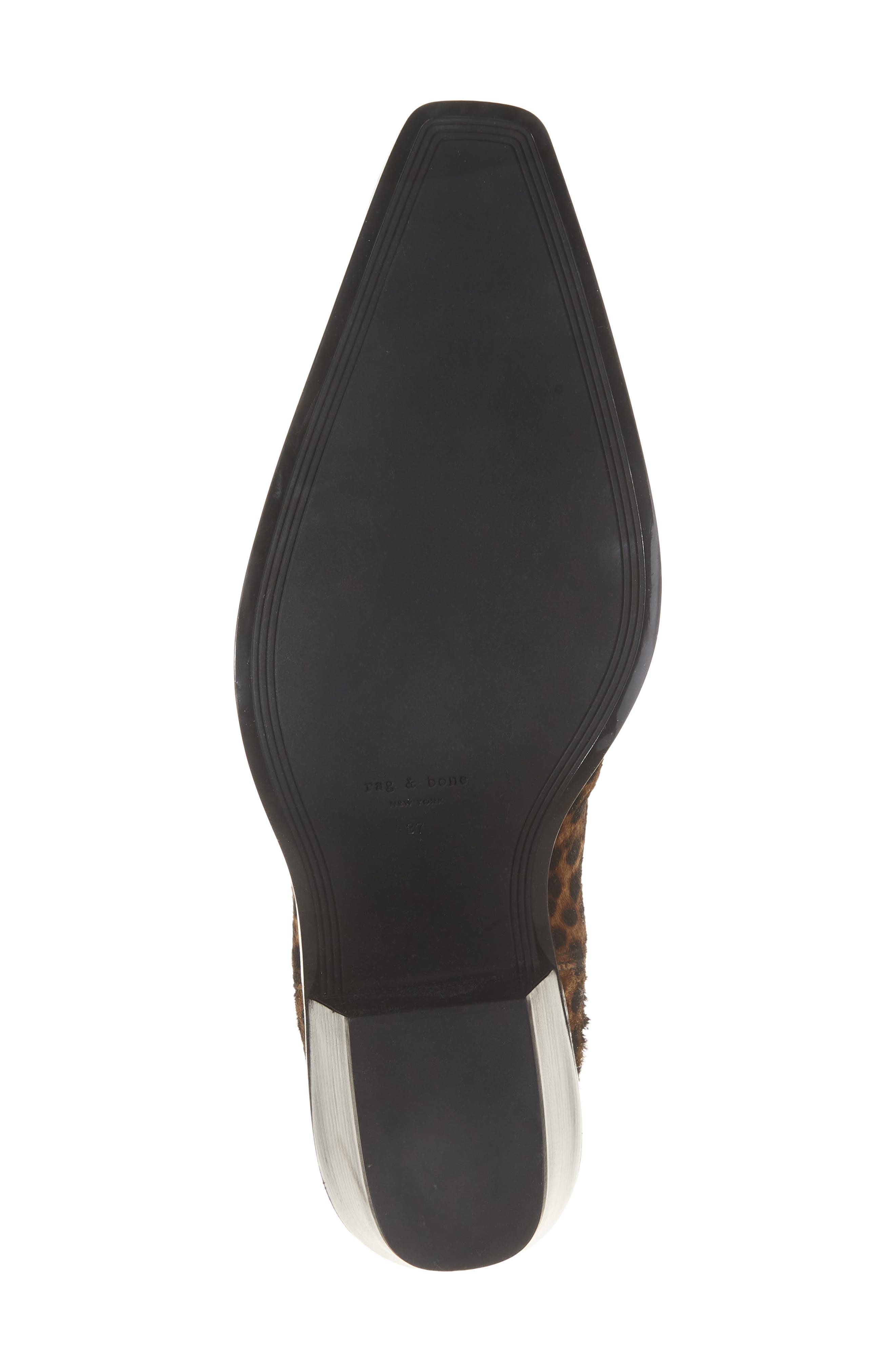 Newbury Genuine Calf Hair Chelsea Boot, Alternate, color, LEOPARD CALF HAIR