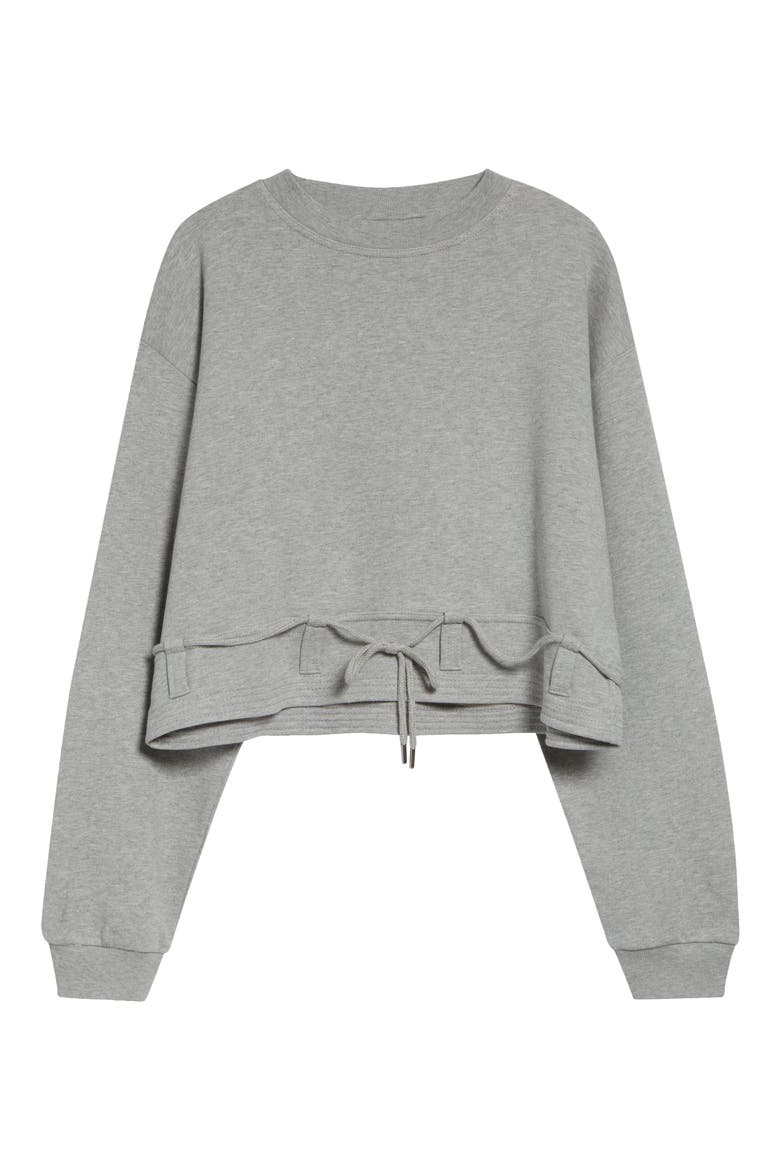 Hasterfiela Cotton Sweatshirt, Main, color, GREY MELANGE