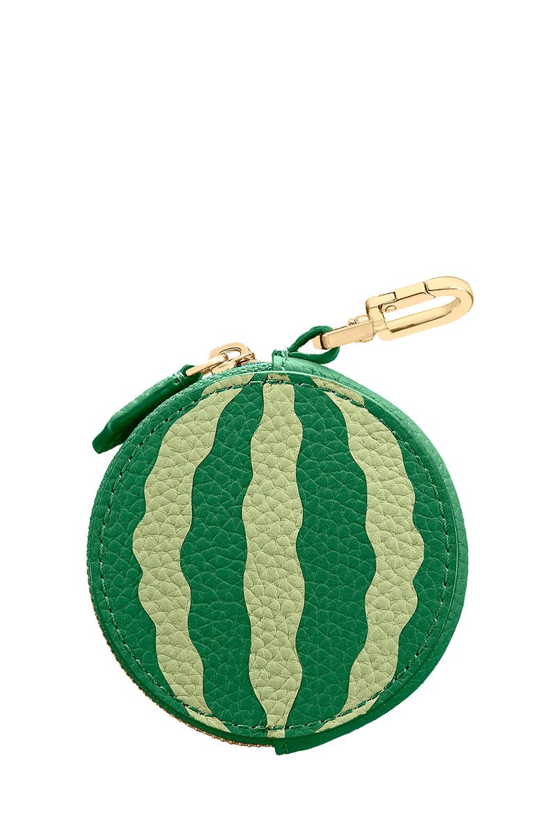 The SABRÉMOJI Fruit Coin Purse, Alternate, color, Watermelon