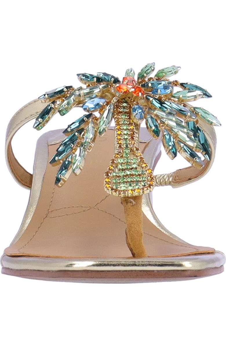 J. Reneé Palmy T-Strap Sandal, Alternate, color, Gold