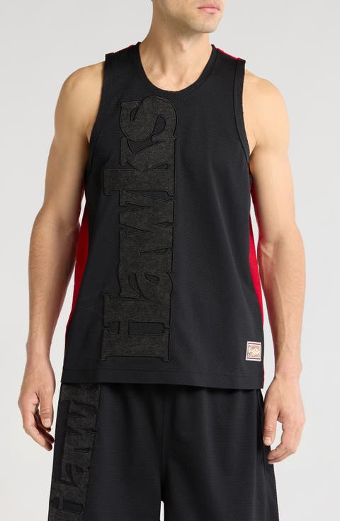 Atlanta Hawks Appliqué Mesh Jersey