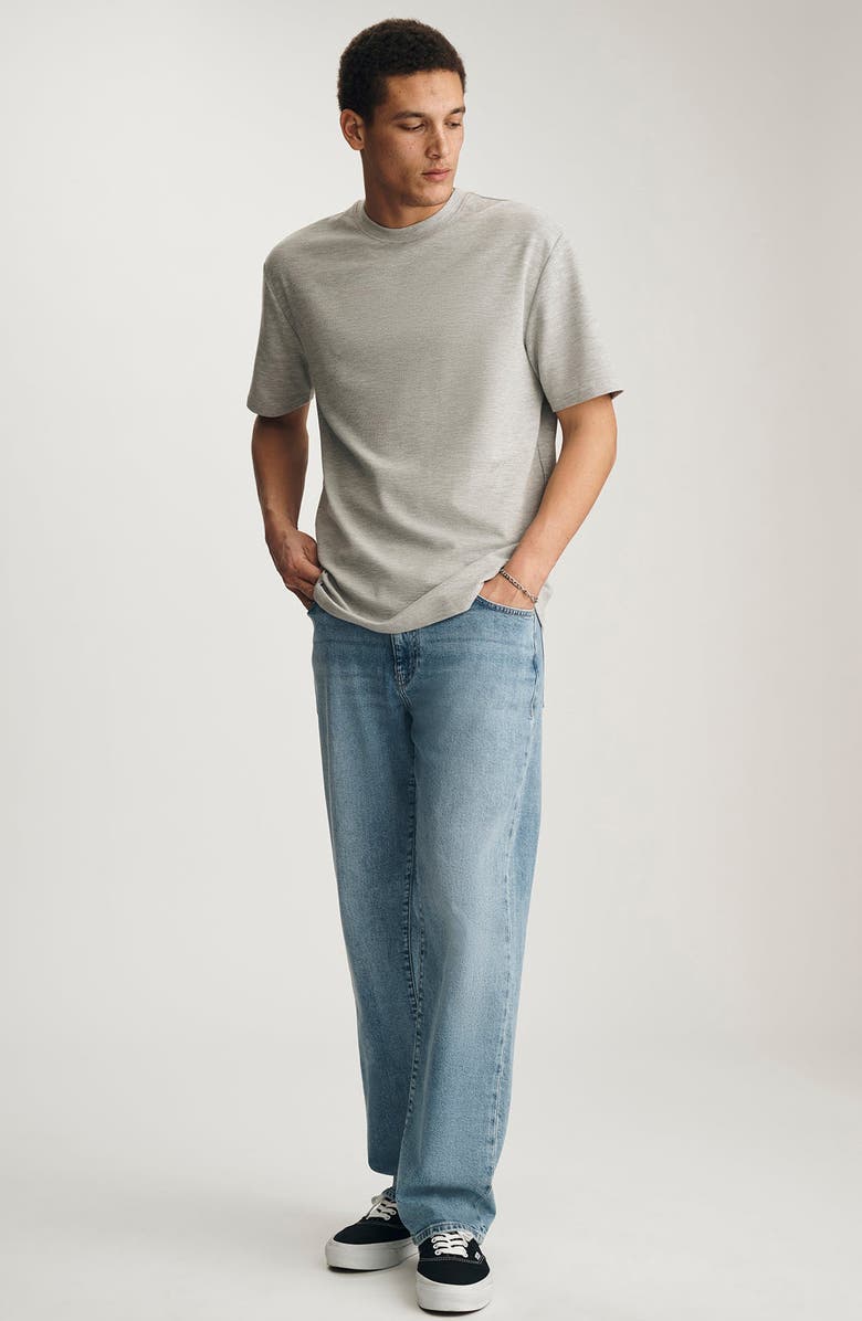 Mavi Jeans Mélange Crewneck T-Shirt, Alternate, color, Grey Melange