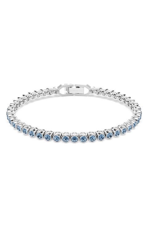 Imber Bezel Set Crystal Tennis Bracelet