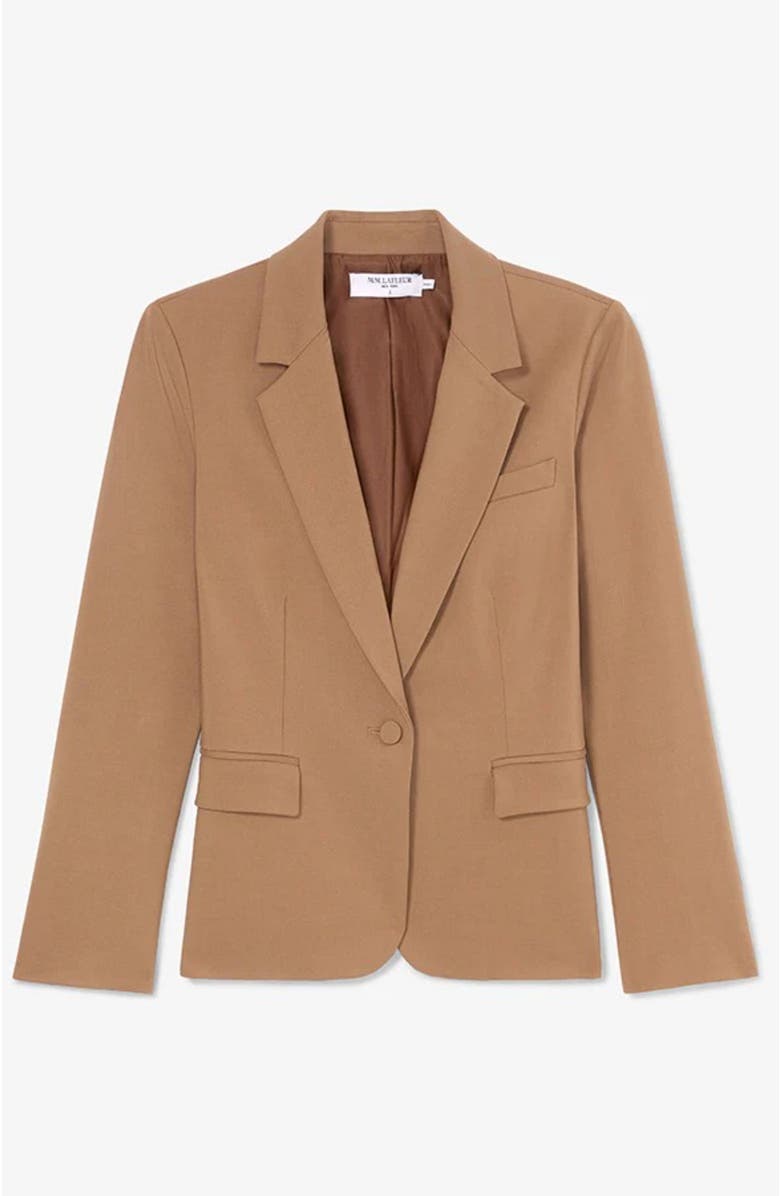 M.M.LaFleur Yasmine Blazer - Wool Twill, Alternate, color, Saddle