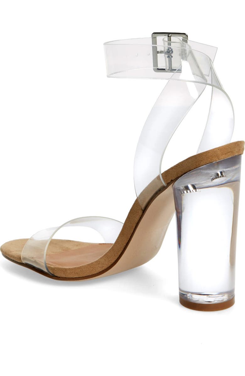 Steve Madden Clearer Column Heel Sandal, Alternate, color,