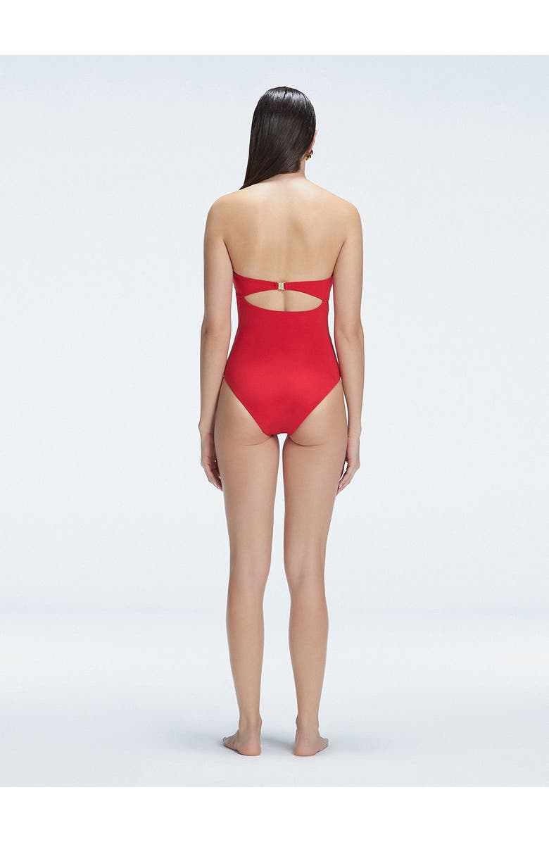 Moeva Zephyrine One Piece Swimsuit, Alternate, color, Red