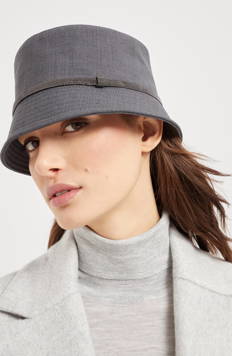 Brunello Cucinelli Bucket hat, Alternate, color, 