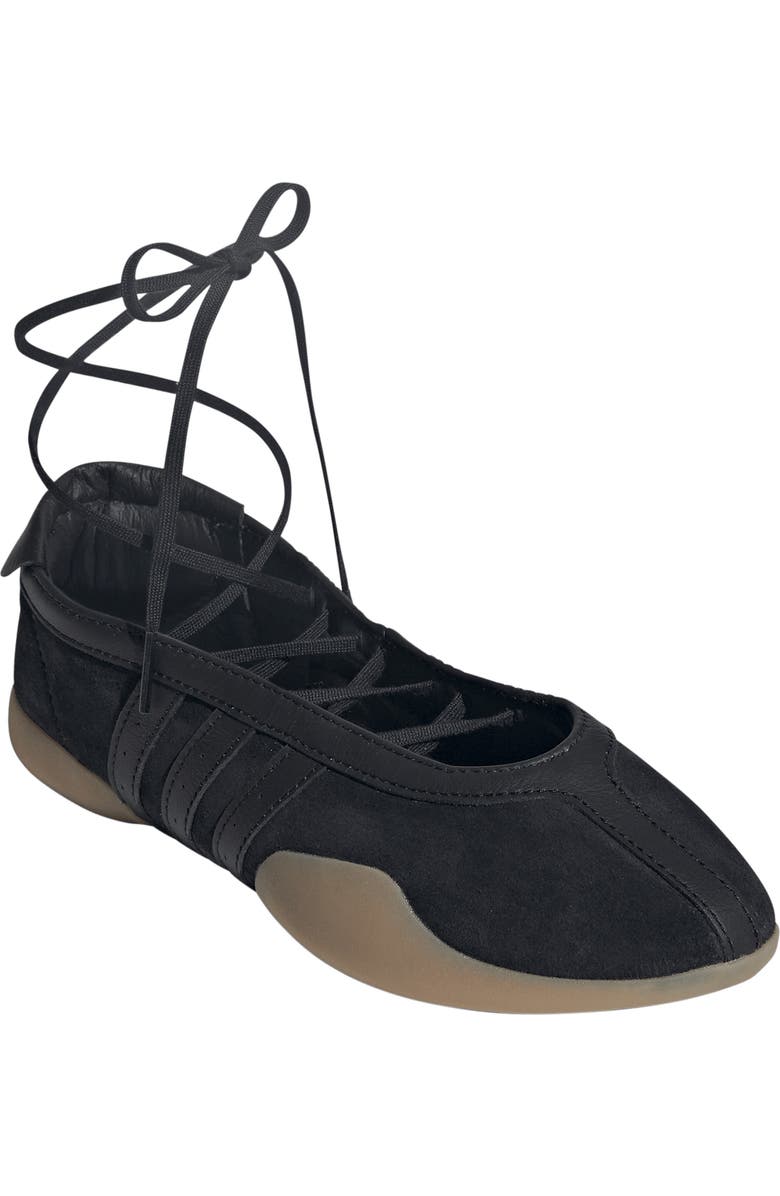 adidas Taekwondo Mei Ballet Flat, Main, color, Black/ White/ Gum